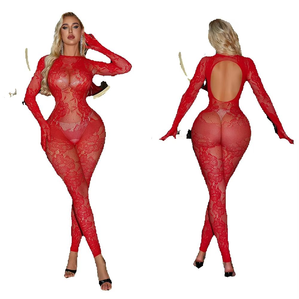Fishnet Stocking Women - Dames Sexy Kant Lingerie Rugloze Panty's