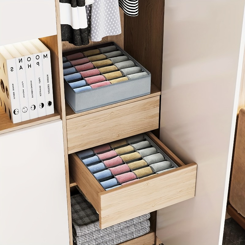 2 stuks 24-vakjes opbergboxen  - Sock Organizer Tray recensie en prijs