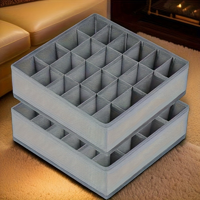2 stuks 24-vakjes opbergboxen  - Sock Organizer Tray recensie en prijs