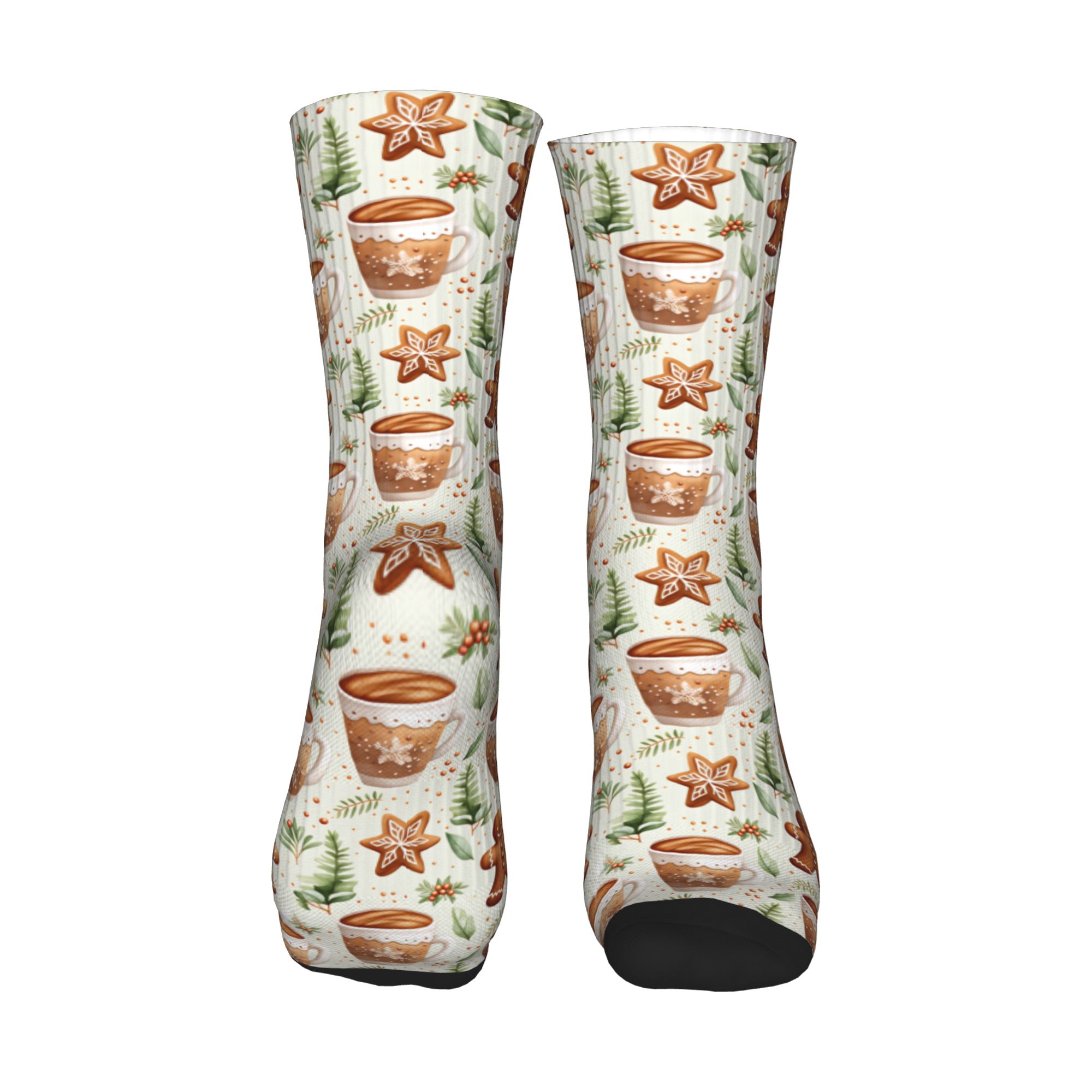 Kerst Gingerbread Man Hot Coco - Dress Sock Men recensie en prijs