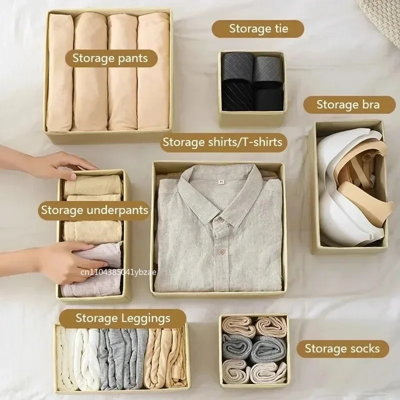 Stoffen ondergoed opbergdoos L - Sock Organizer Tray recensie en prijs