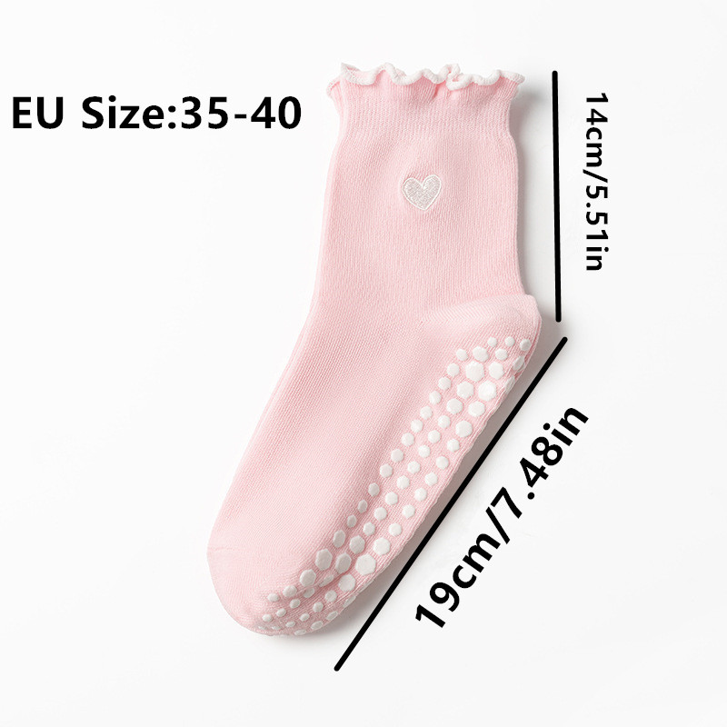 3 paar dames hartpatroon frill - No Show Sock Women recensie en prijs