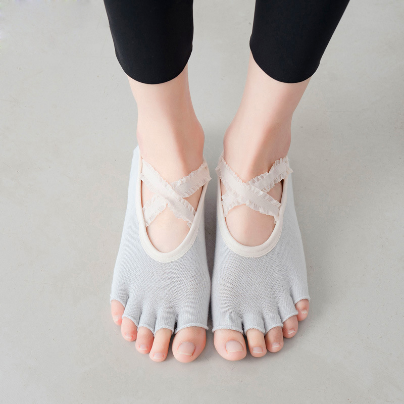 Vijf Vinger Yoga Sokken Kant C - Toe Sock Split recensie en prijs